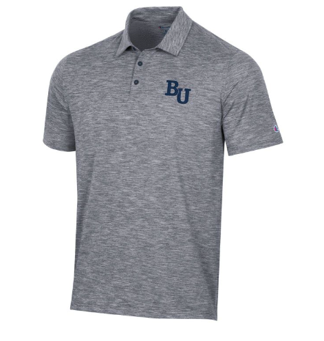 Champion Sport Polo | Heather Navy with Navy BU