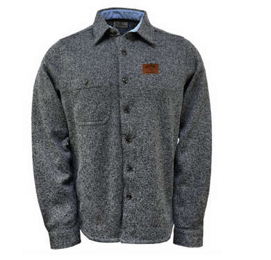 Artisans Fleece Sweater Jacket, Charcoal