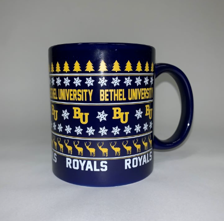 Blue Christmas Coffee Mug