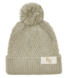 Legacy Ladies Textured Beanie, Mocha