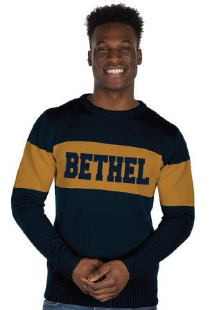 Bar Down Sweater | Navy