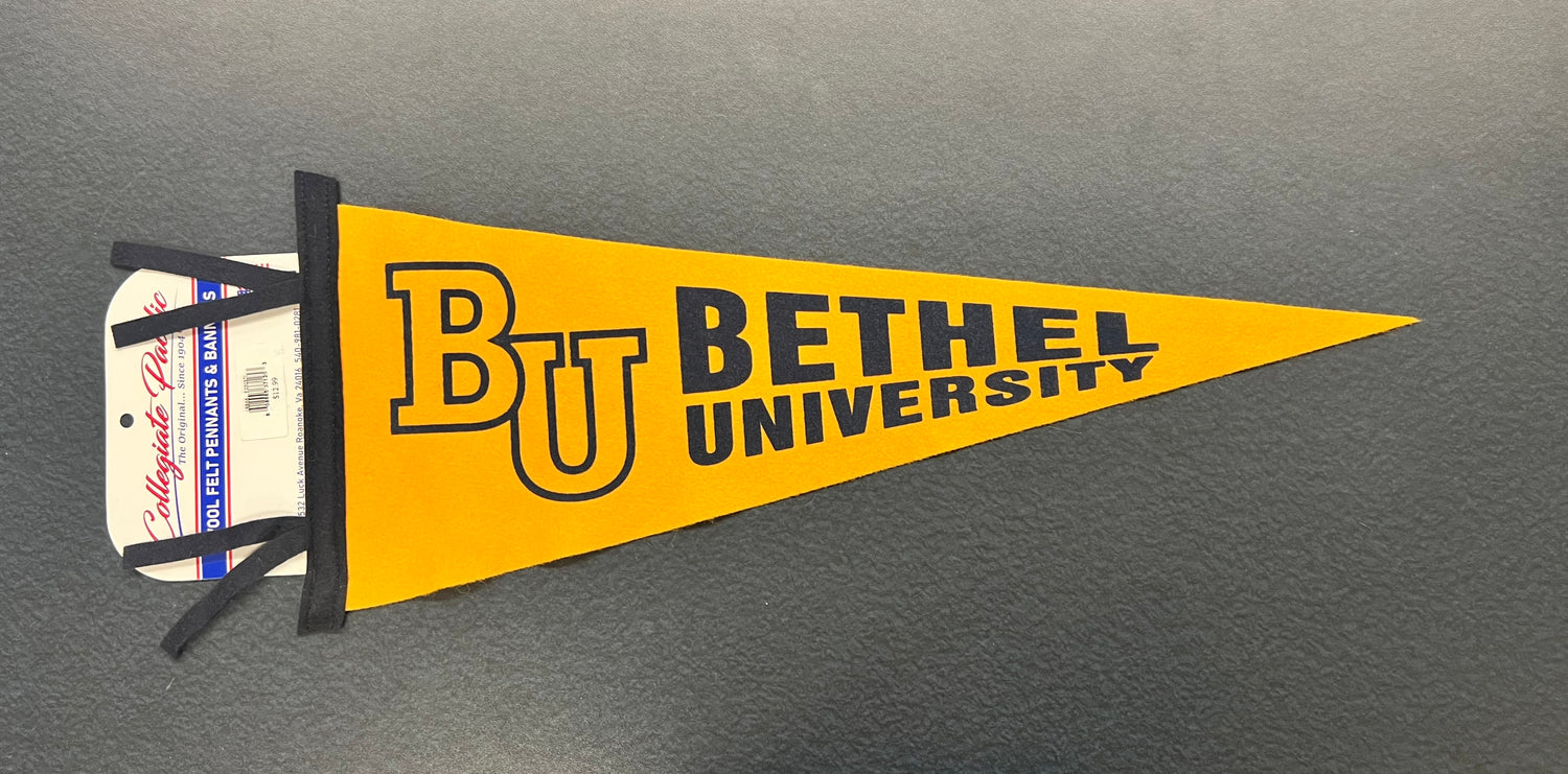 PENNANT GLD W NVY 9X24