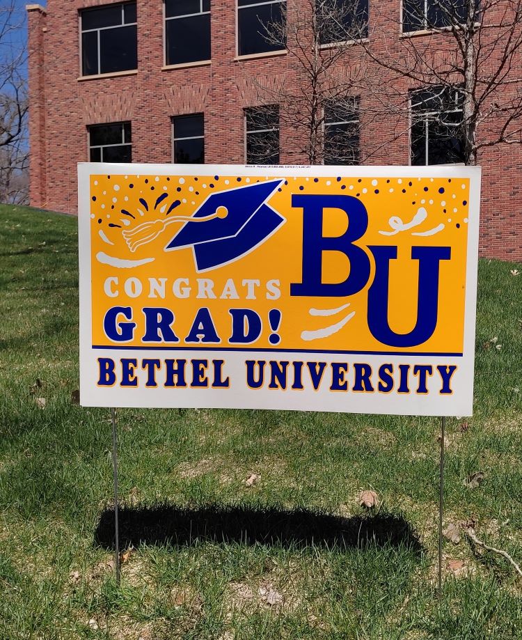 YARD SIGN GRAD