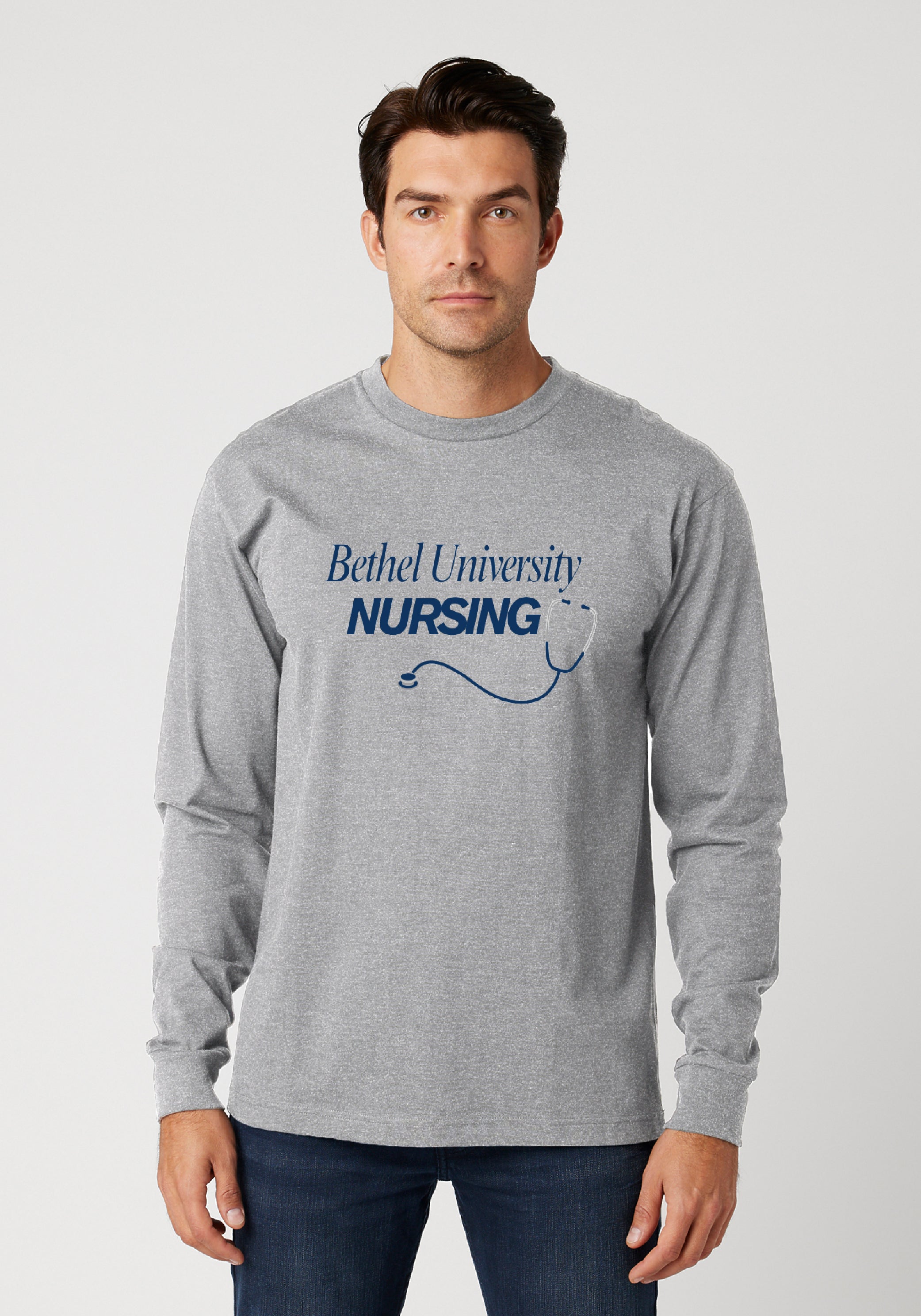 Stethoscope Long Sleeve Tee | Oxford