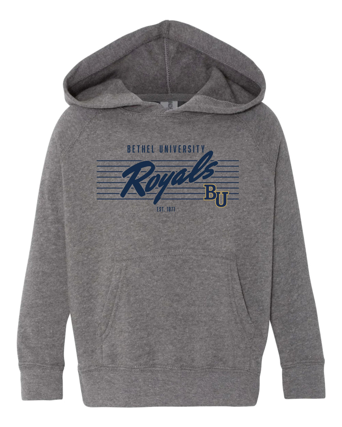 Toddler Pinstripe Hood | Nickel