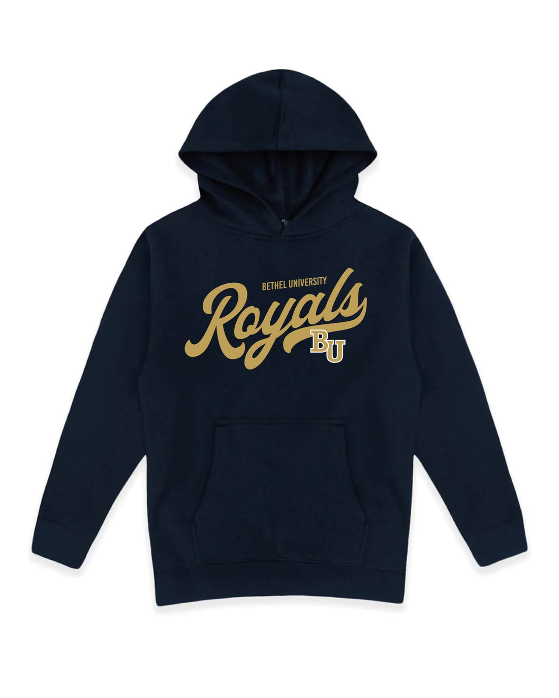 Youth Vintage Script Hood | Navy
