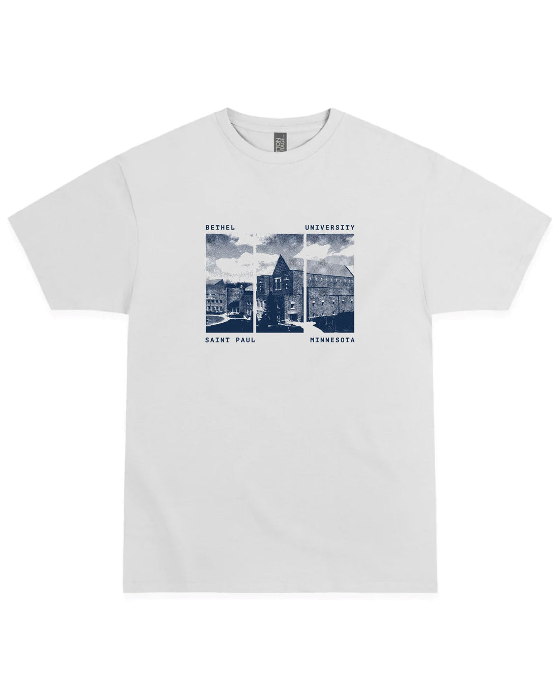 Landmark Triptych Tee | White