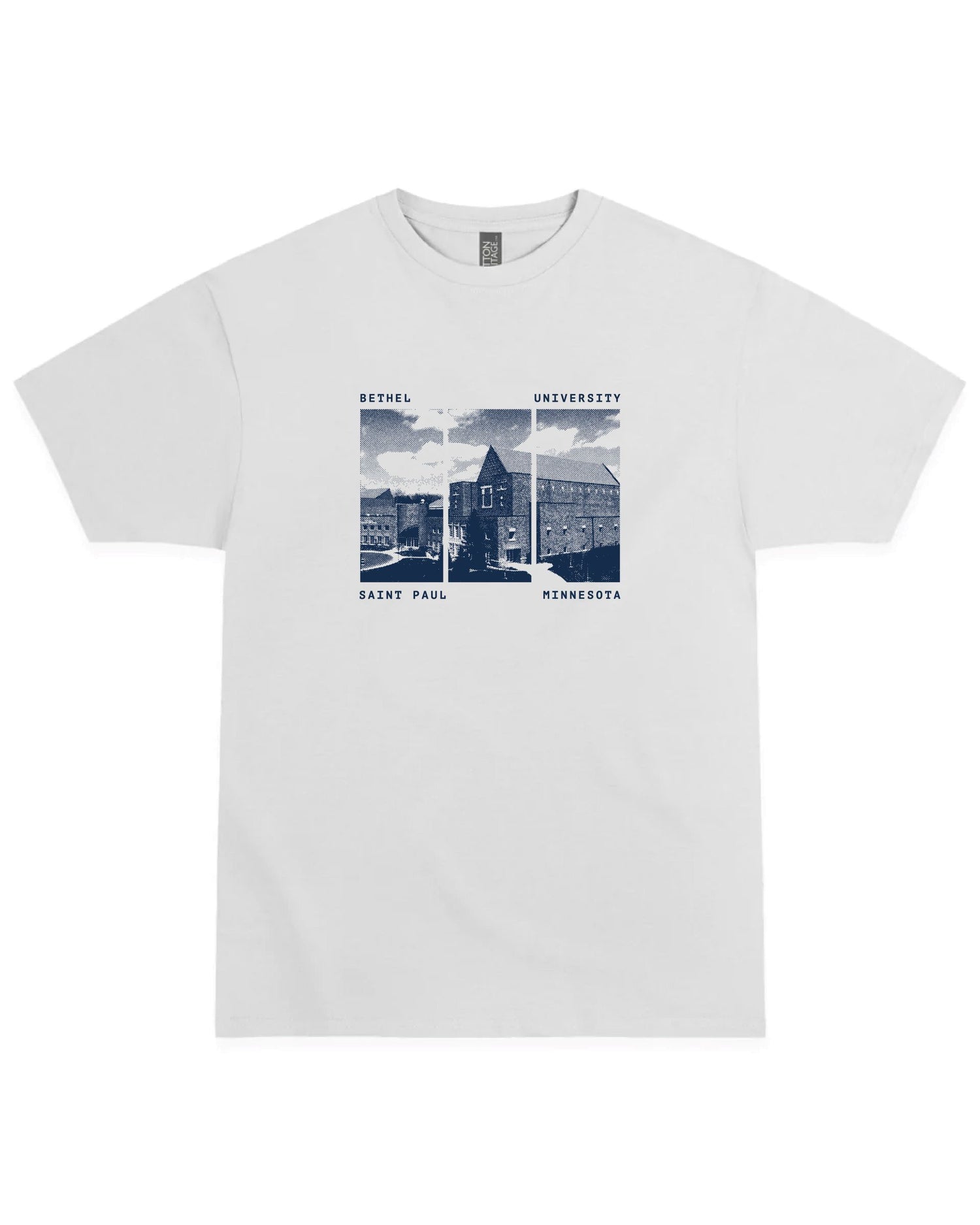 Landmark Triptych Tee | White
