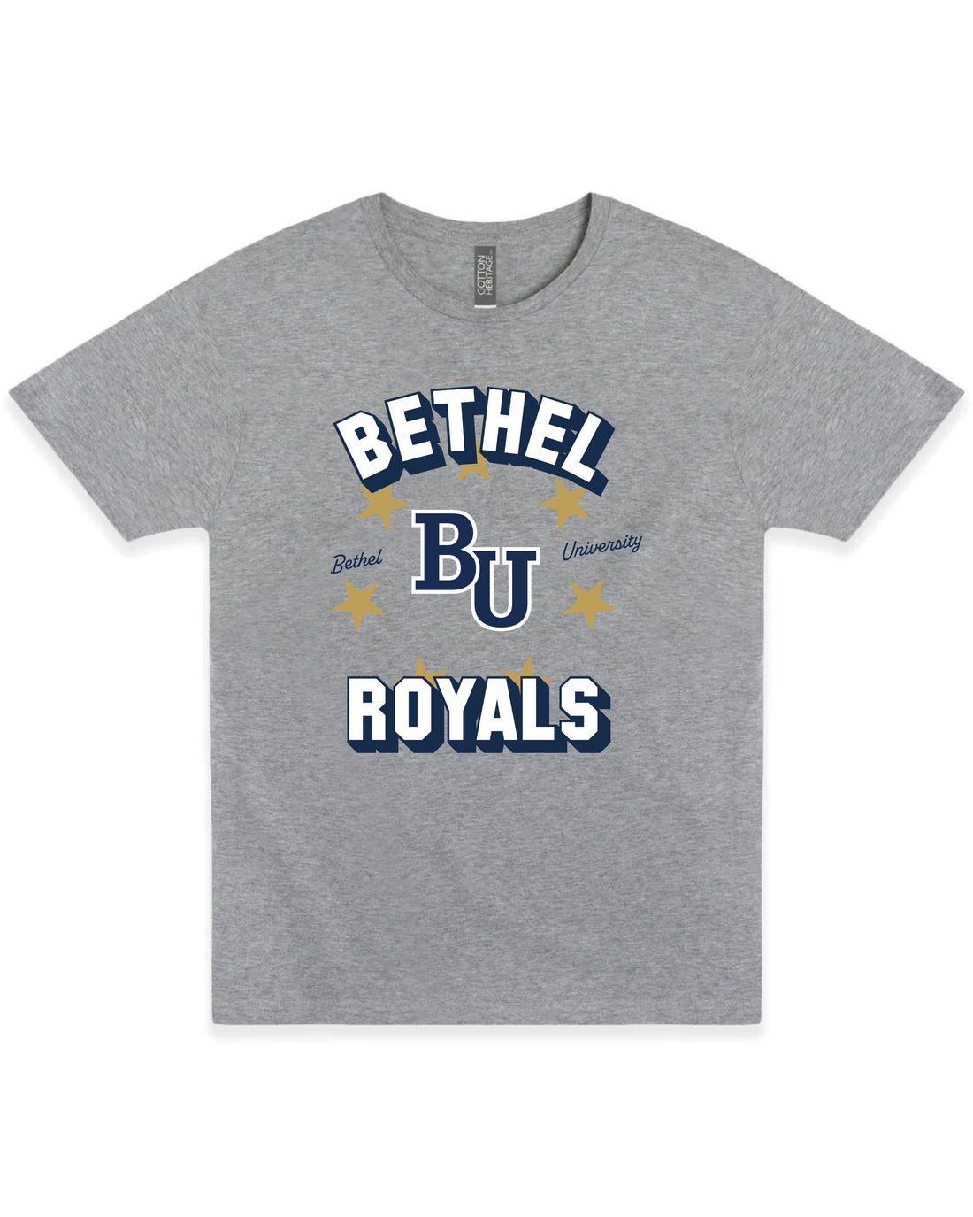 Youth Retro Mascot Tee | Athletic Heather