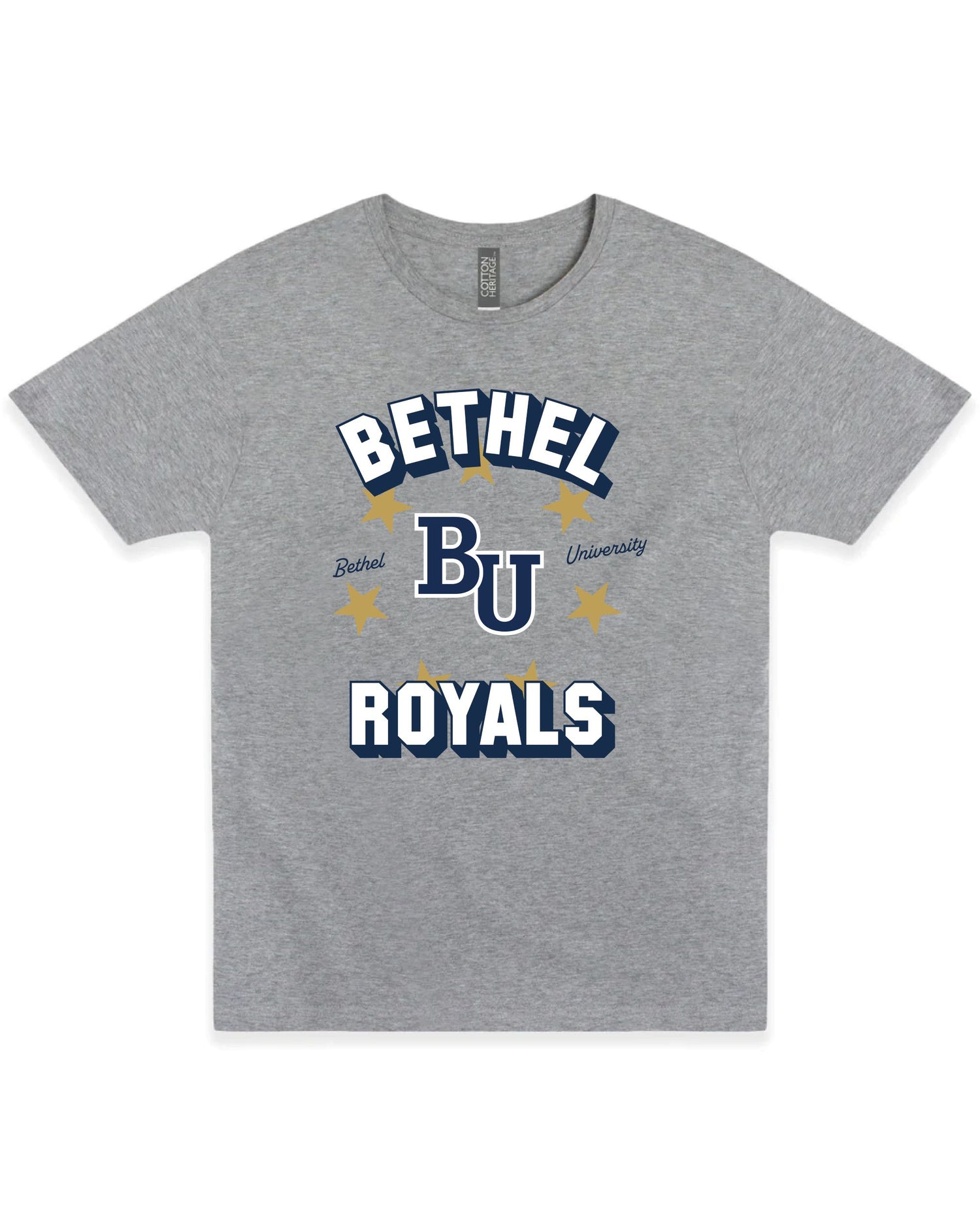 Youth Retro Mascot Tee | Athletic Heather