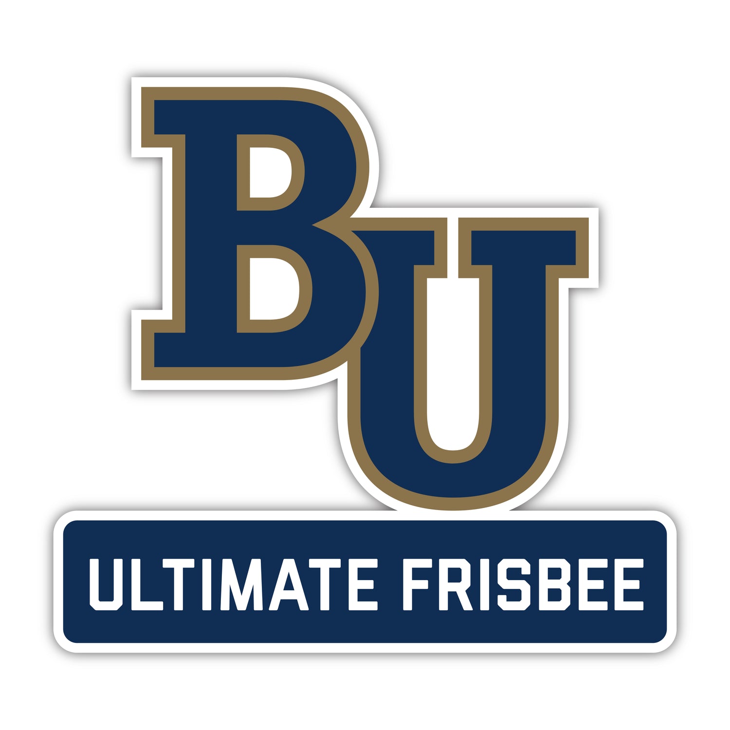 Ultimate Frisbee Decal