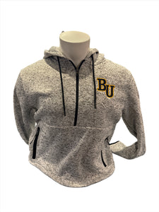 Blue84 BU Textured Half Zip, Grey