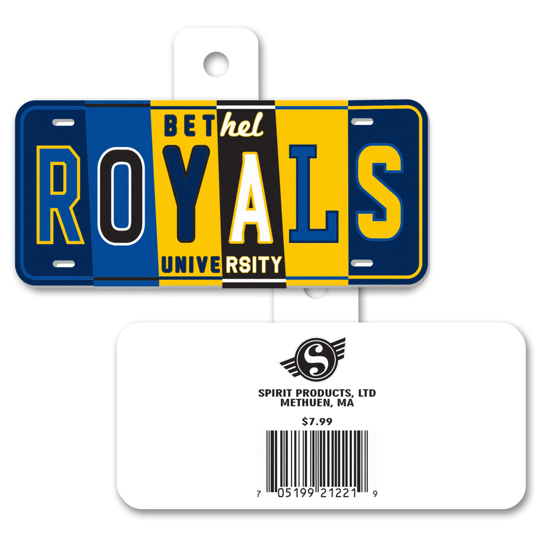 Blue Moon Medium Stickers | License Plate Design