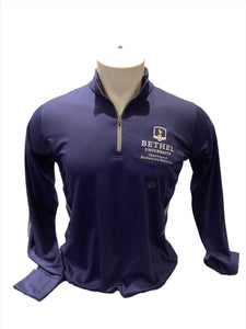 Long Sleeve Dri Fit Performance, Navy (Dept of Business and Economics)