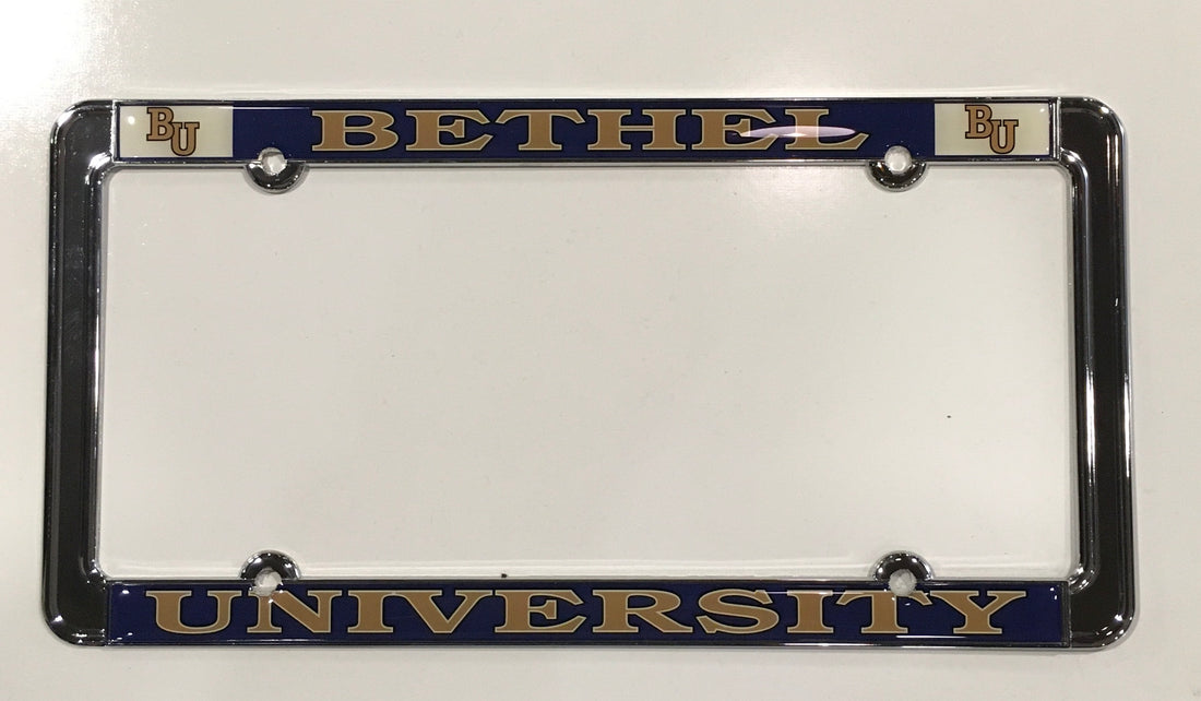 LICENSE PLATE FRAME | BU