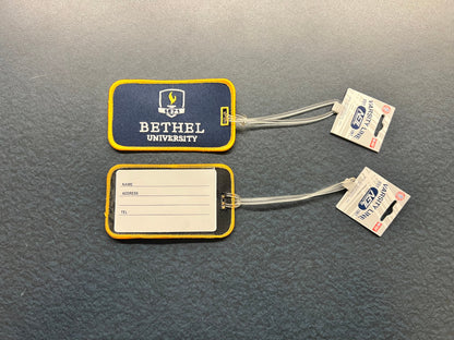 LUGGAGE TAG NVY W SHLD