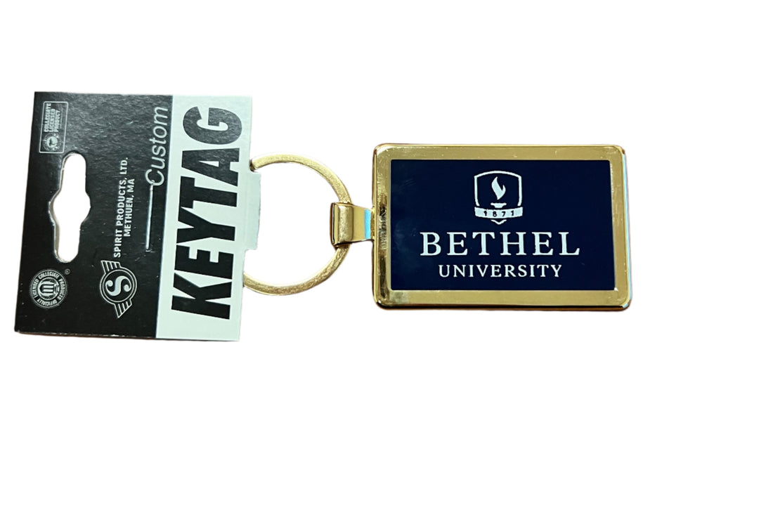 Square Key Tag | Navy