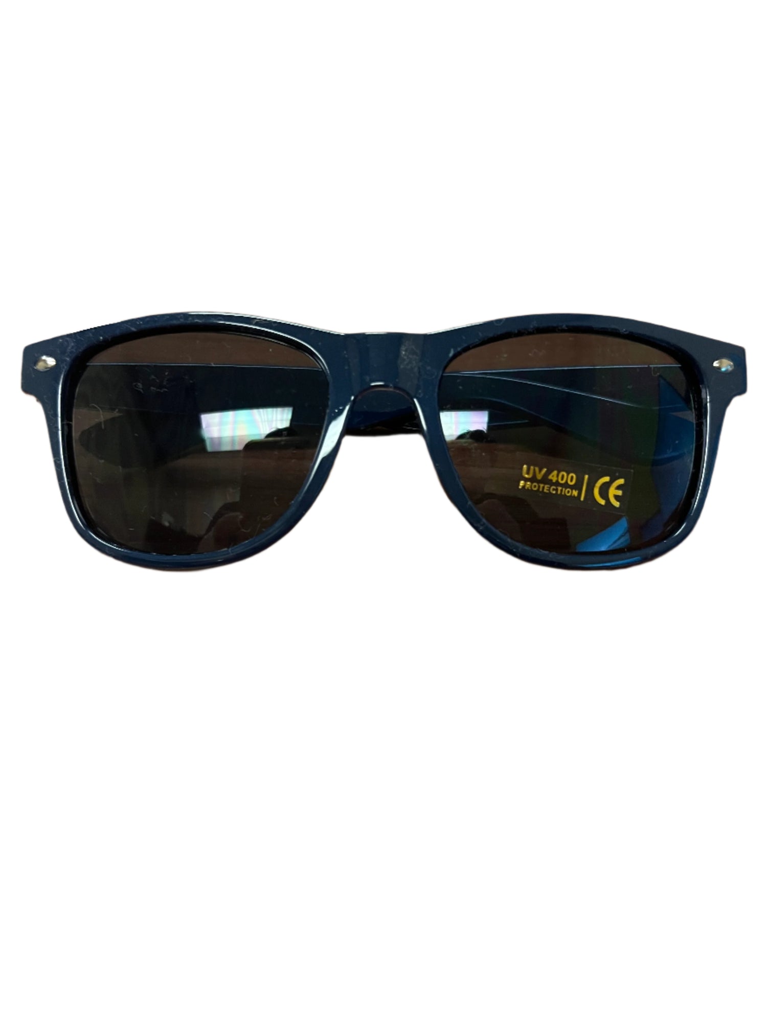 SUNGLASSES BLU W WHT