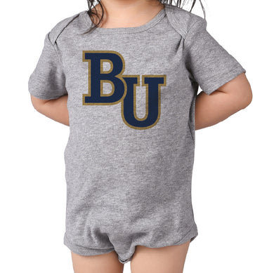 Infant Logoed Onesie | Heather Grey