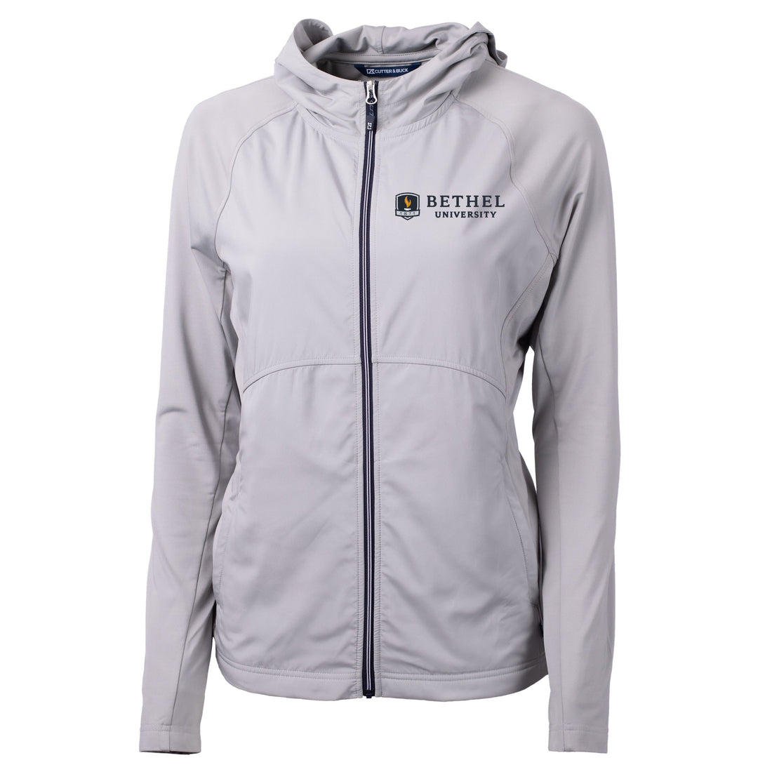 Adapt Eco Knit Hybrid Recycled Womens Full Zip Jacket | White