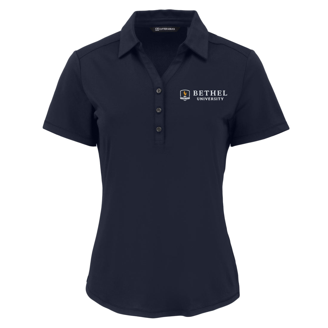 Forge Eco Recycled Short Sleeve Womens Polo | Navy