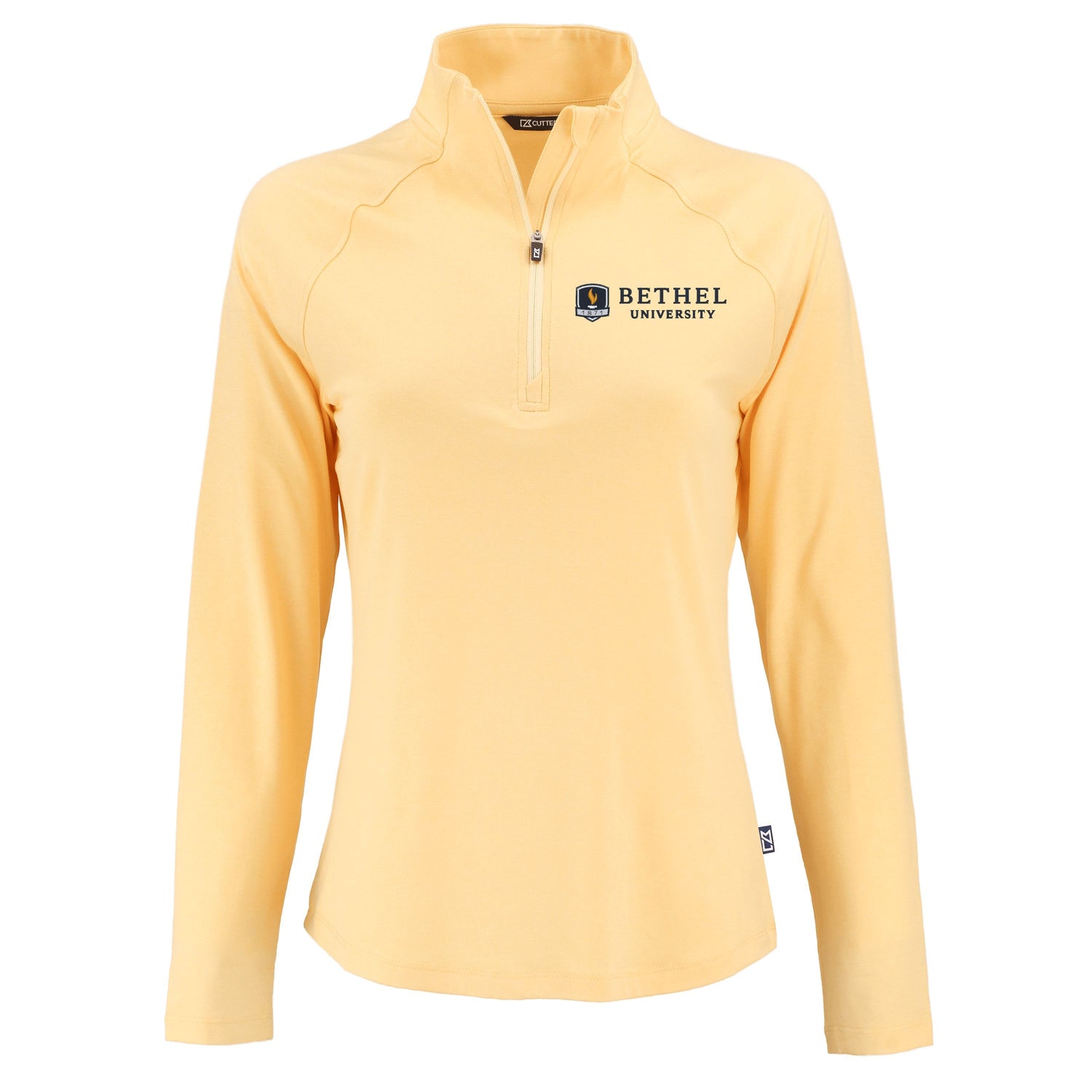 Coastline Epic Comfort Eco Womens Quarter Zip | Desert