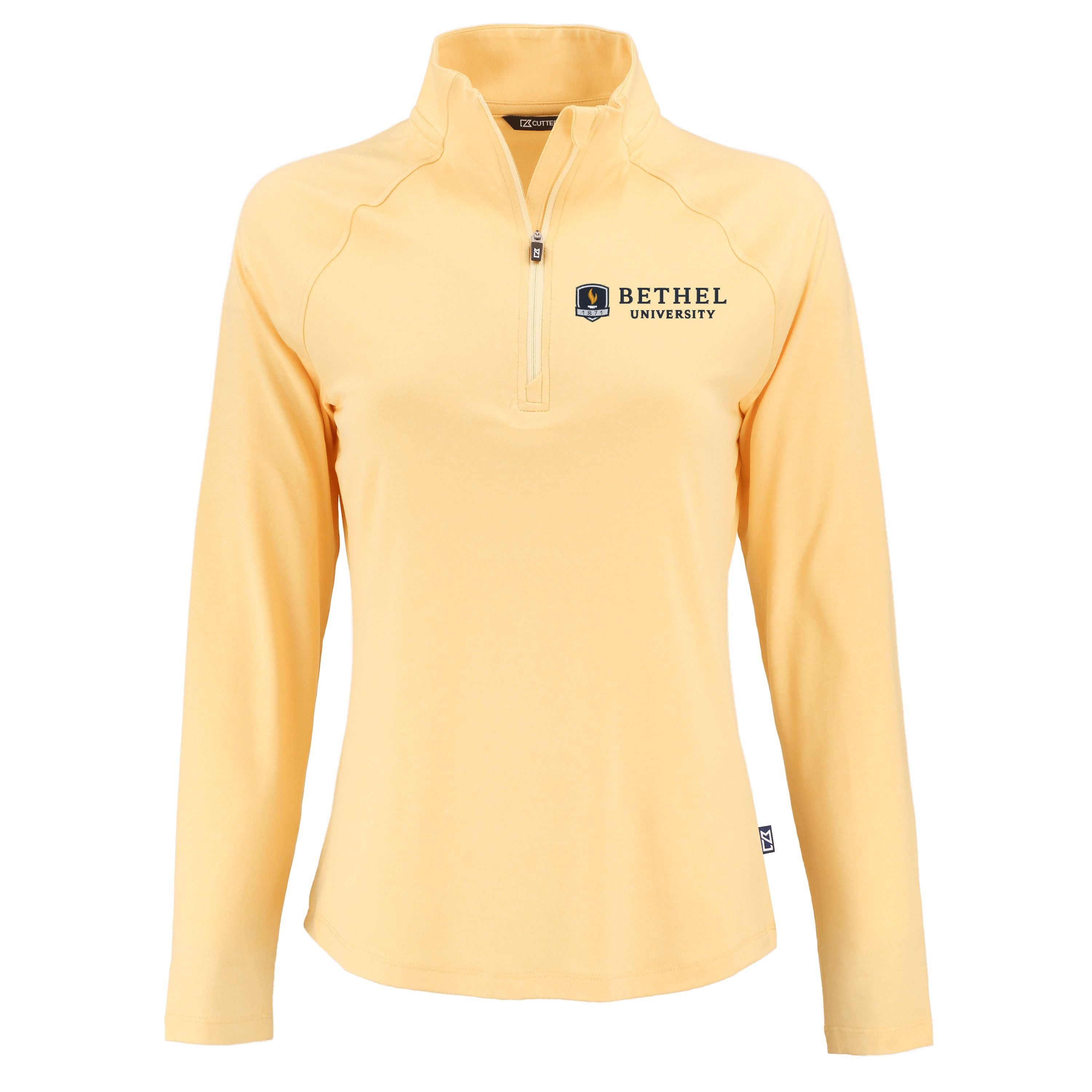 Coastline Epic Comfort Eco Womens Quarter Zip | Desert