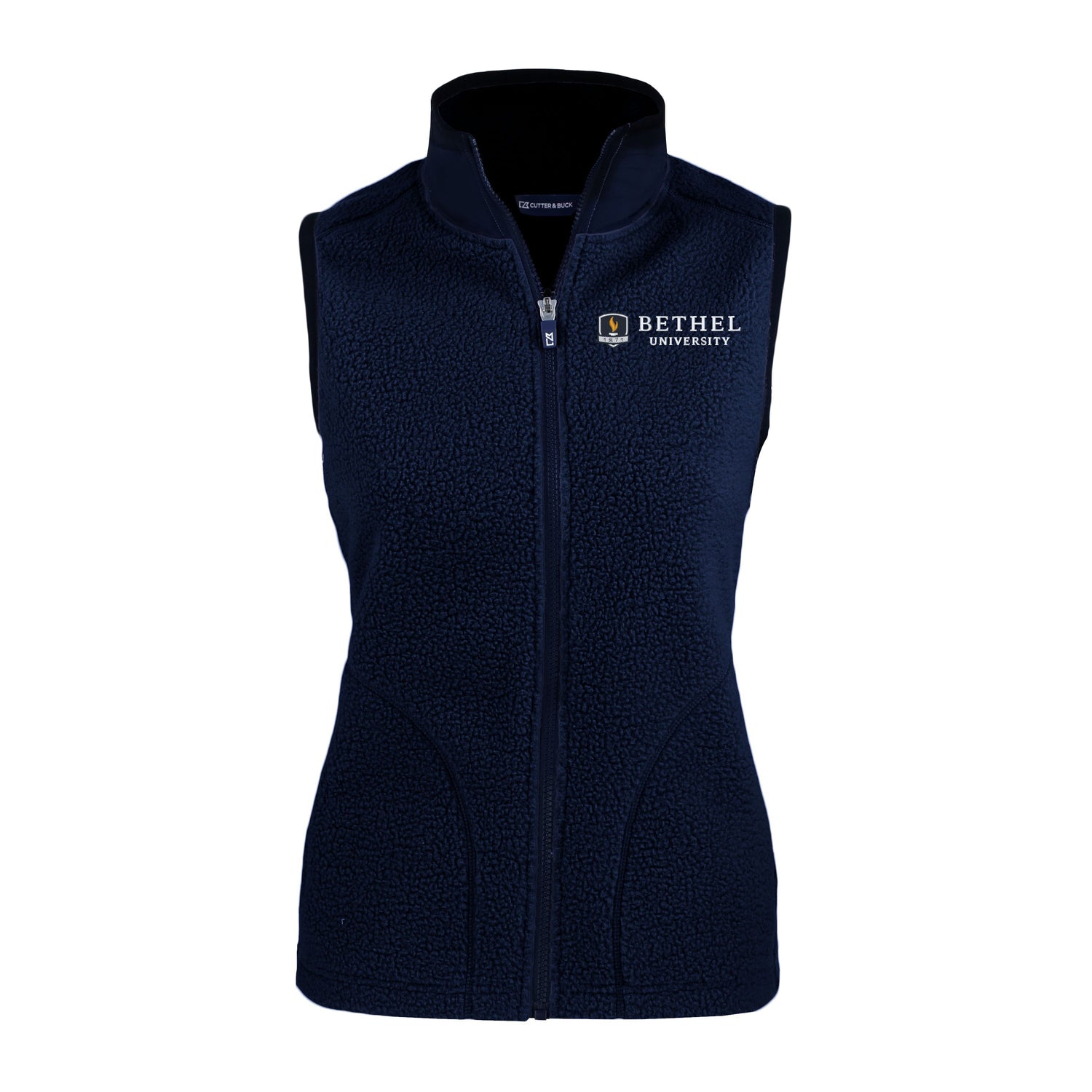 Cascade Eco Sherpa Fleece Womens Vest | Black