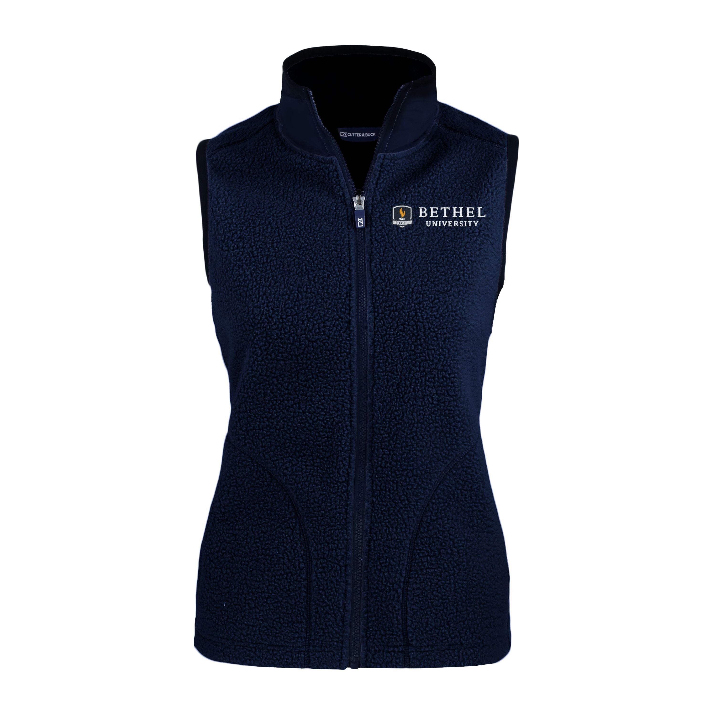 Cascade Eco Sherpa Fleece Womens Vest | Black