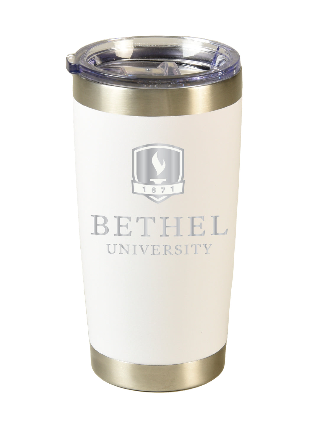 20oz Stainless Steel Tumbler | White