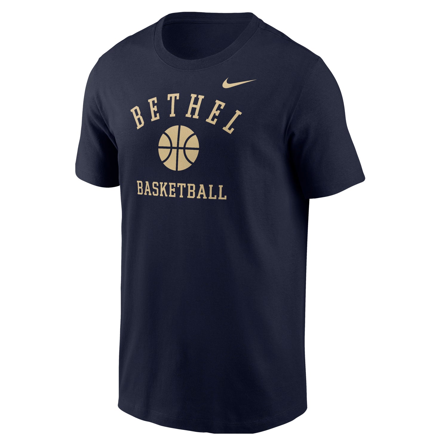 Core Cotton Basketball Tee | Navy