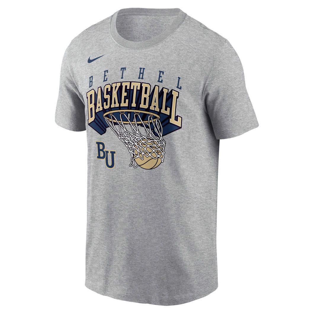 Dri-Fit Cotton Basketball Tee | Dark Heather