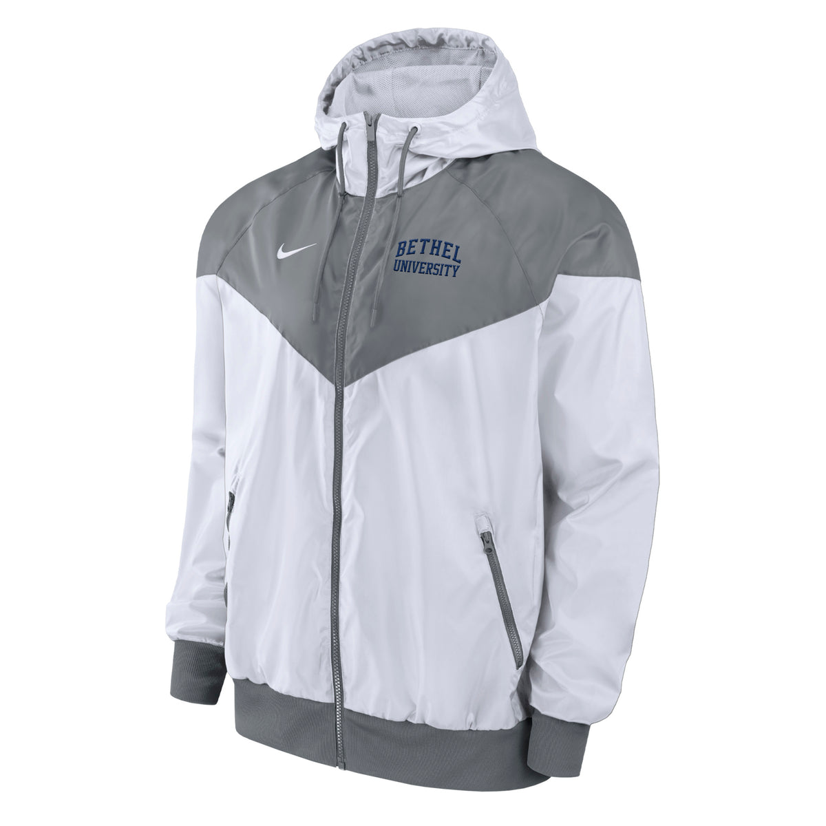 Windrunner Jacket | White/ Dark Grey