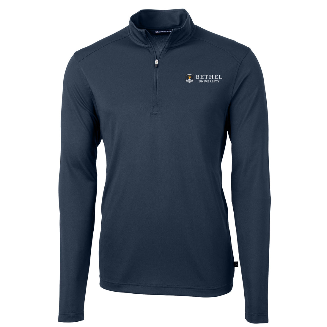 Virtue Eco Pique Recycled Quarter Zip Men&