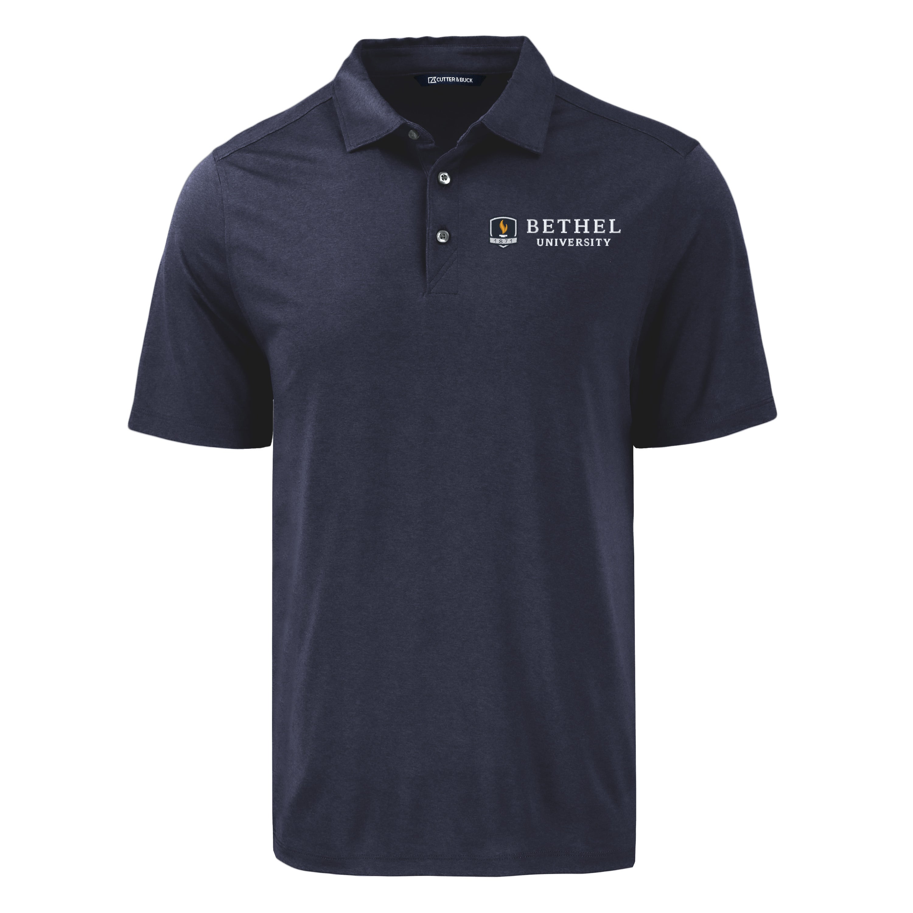 Coastline Epic Comfort Eco Recycled Mens Polo | Navy