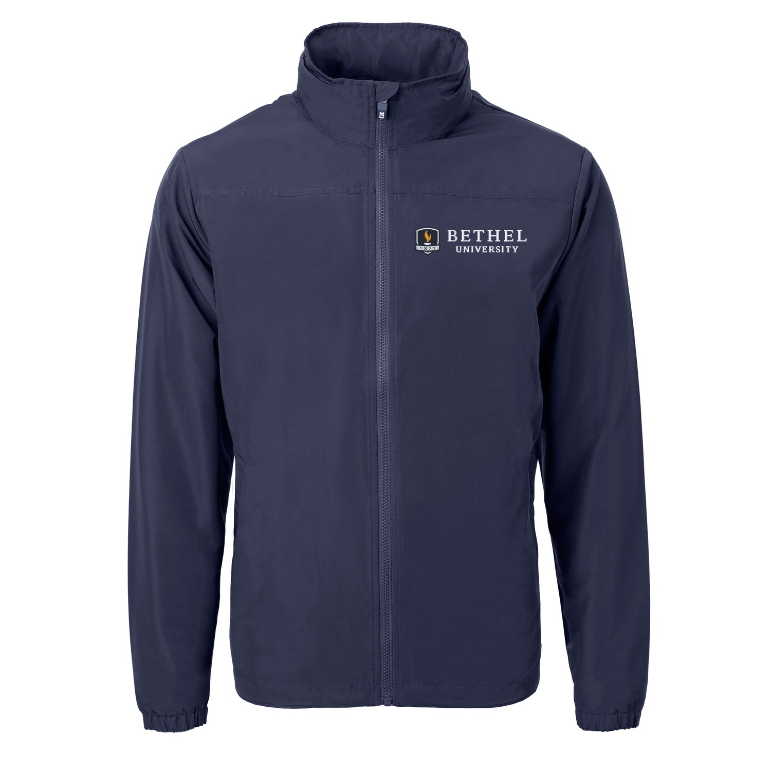 Charter Eco Recycled Mens Full-Zip Jacket | Navy