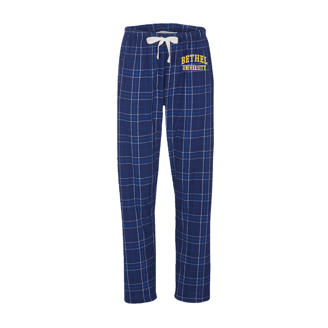 Boxercraft Unisex Haley Flannel Pant | Navy/Gold Plaid