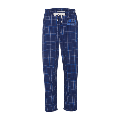 Unisex Haley Flannel Pant, Navy Field Day Plaid