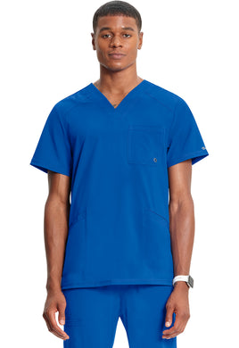 Men's Infinity V-Neck Top in Royal Blue, CK900A