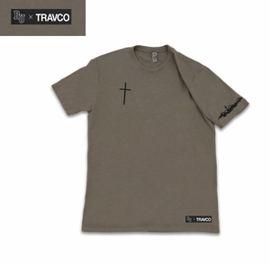 BU Salt & Light Tee, Warm Grey