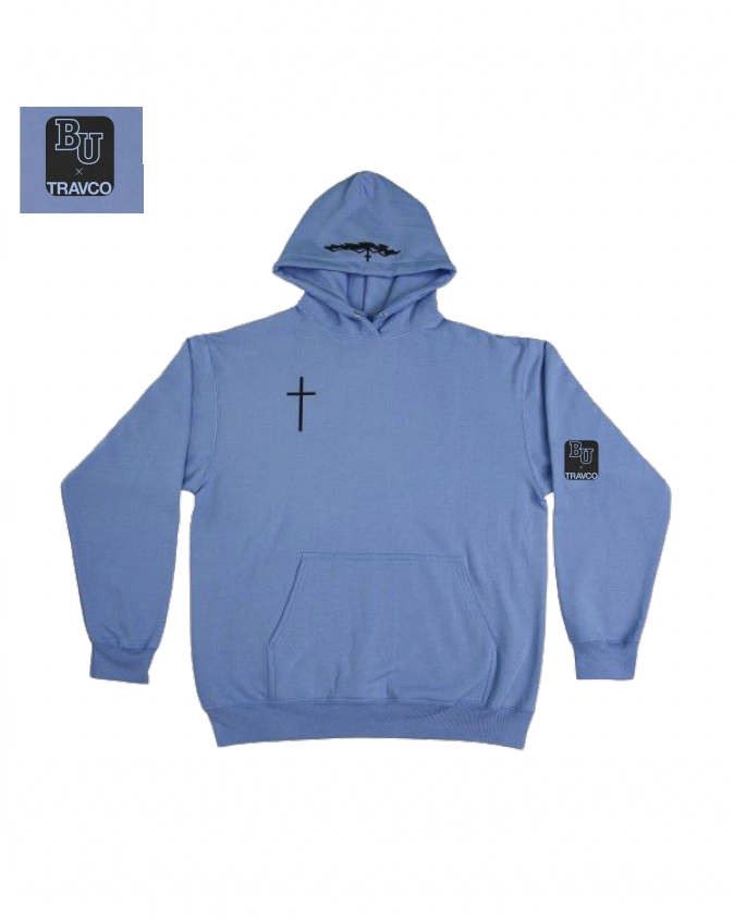 BU Salt &amp; Light Hooded Sweatshirt | Carolina Blue
