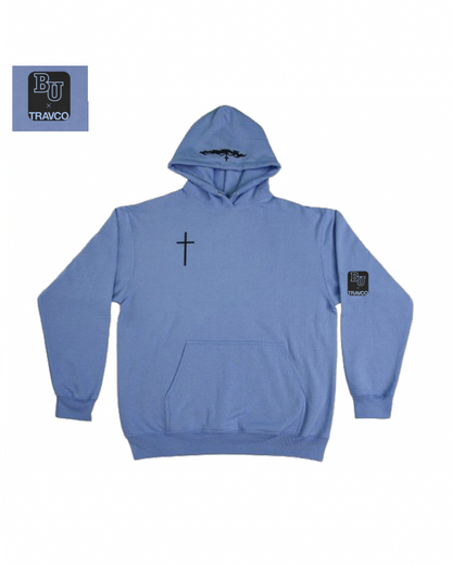BU Salt &amp; Light Hooded Sweatshirt | Carolina Blue
