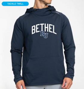 Bethel University 3D Crossover Hoodie 2, Navy