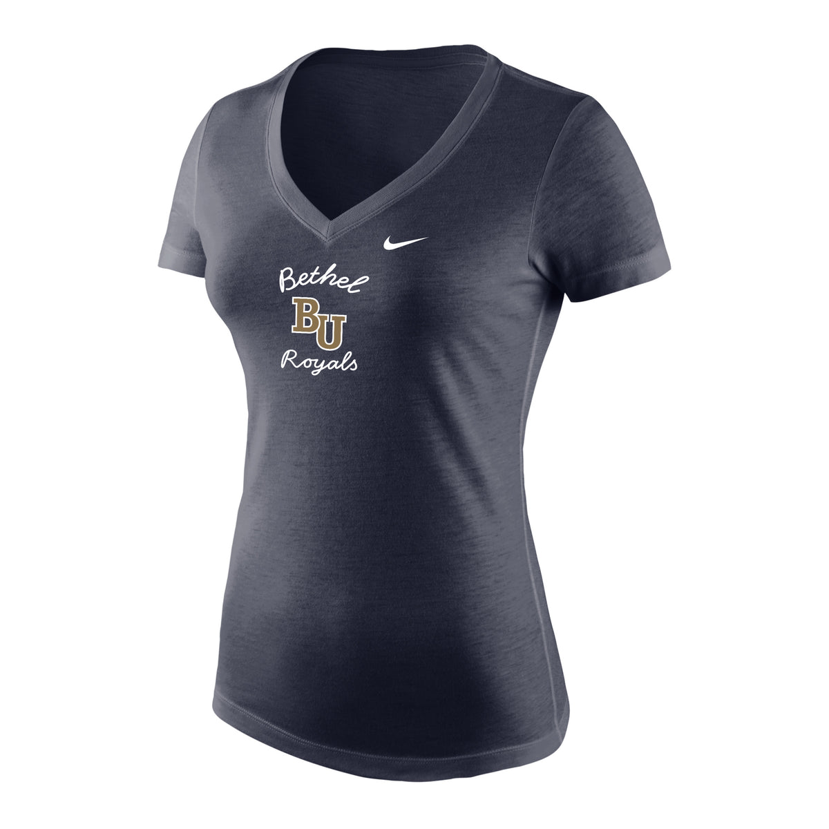 Tri-Blend Short Sleeve Mid-V | Navy
