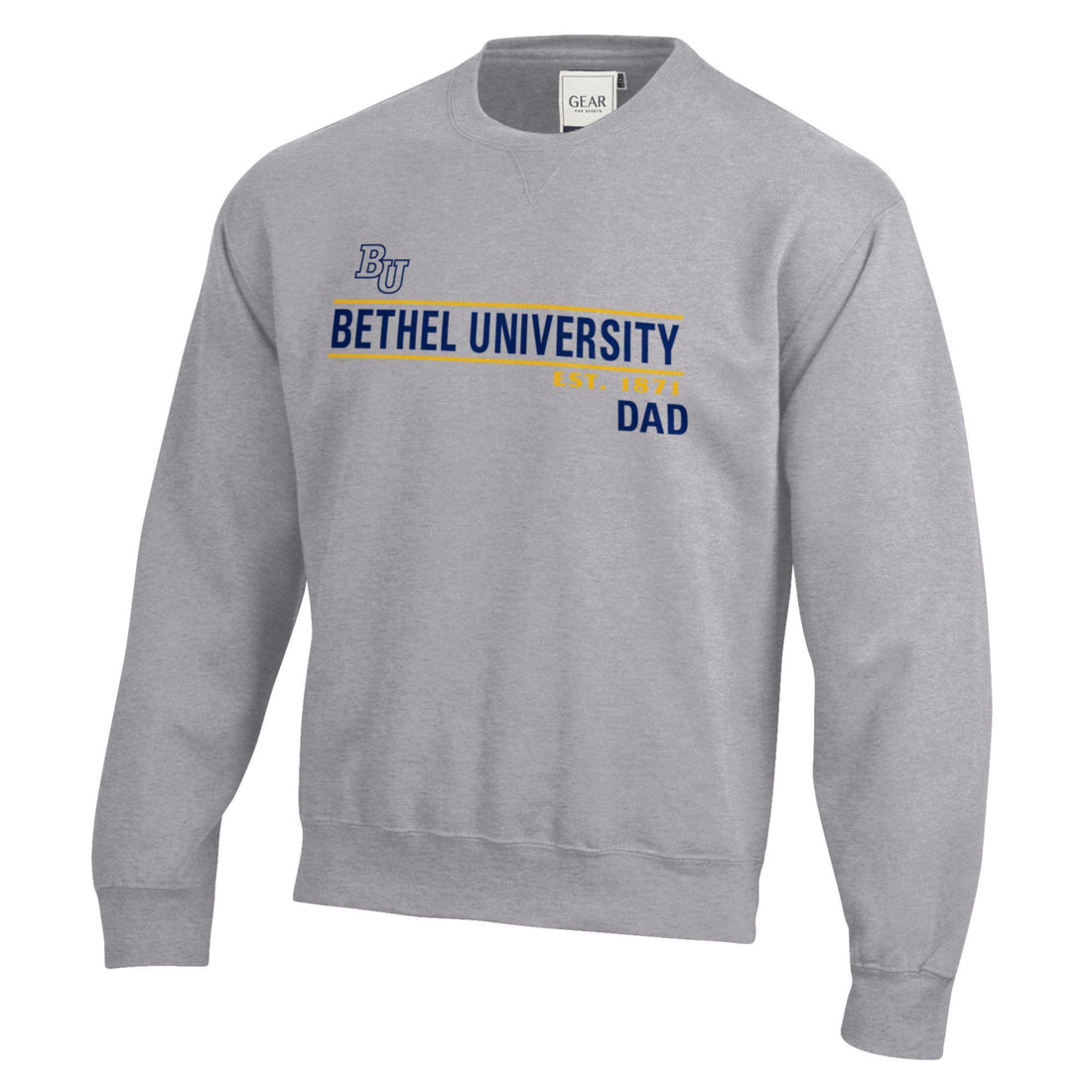 Big Cotton Crew Oxford Grey | Dad