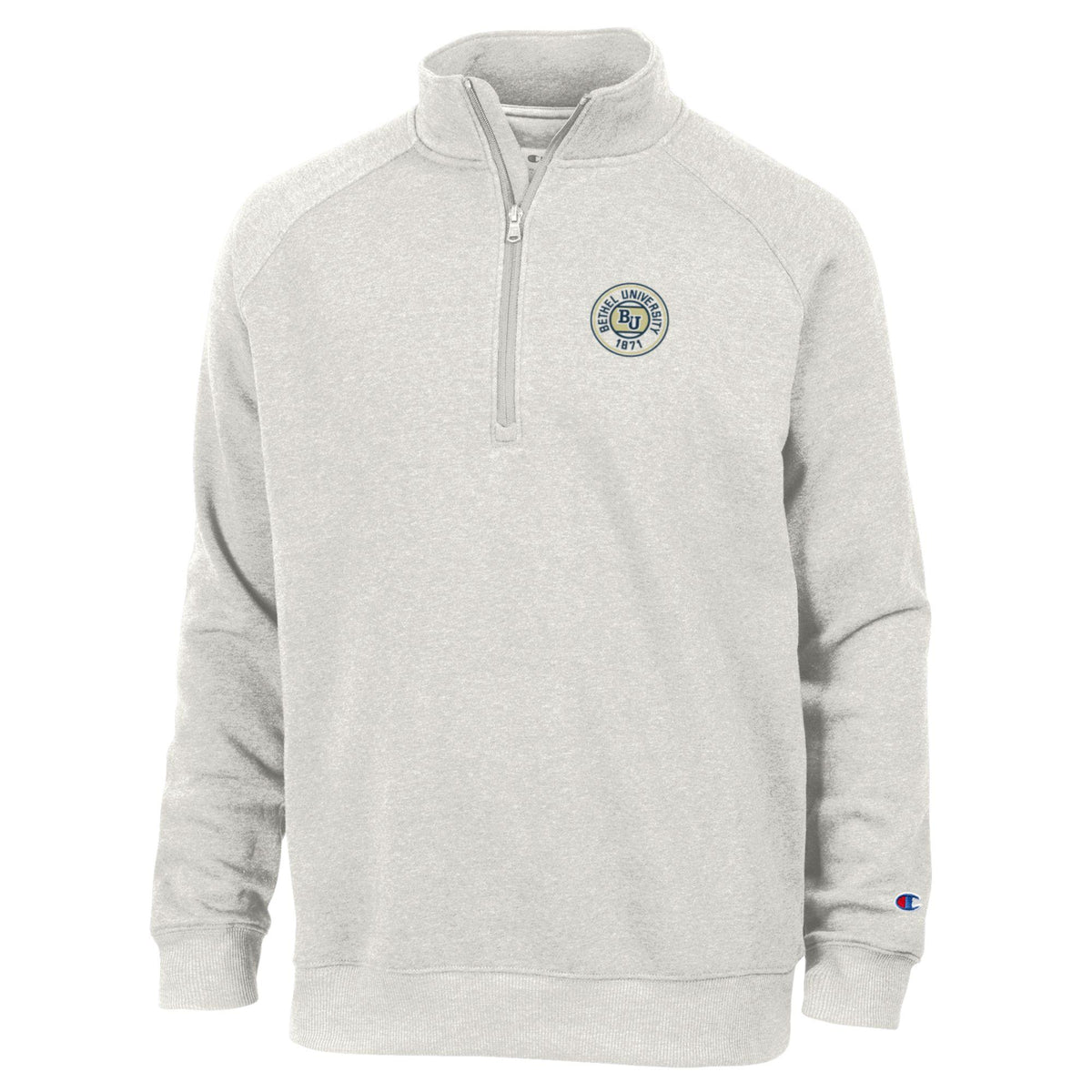 Triumph Triblend 1/4 Zip | Pebblestone
