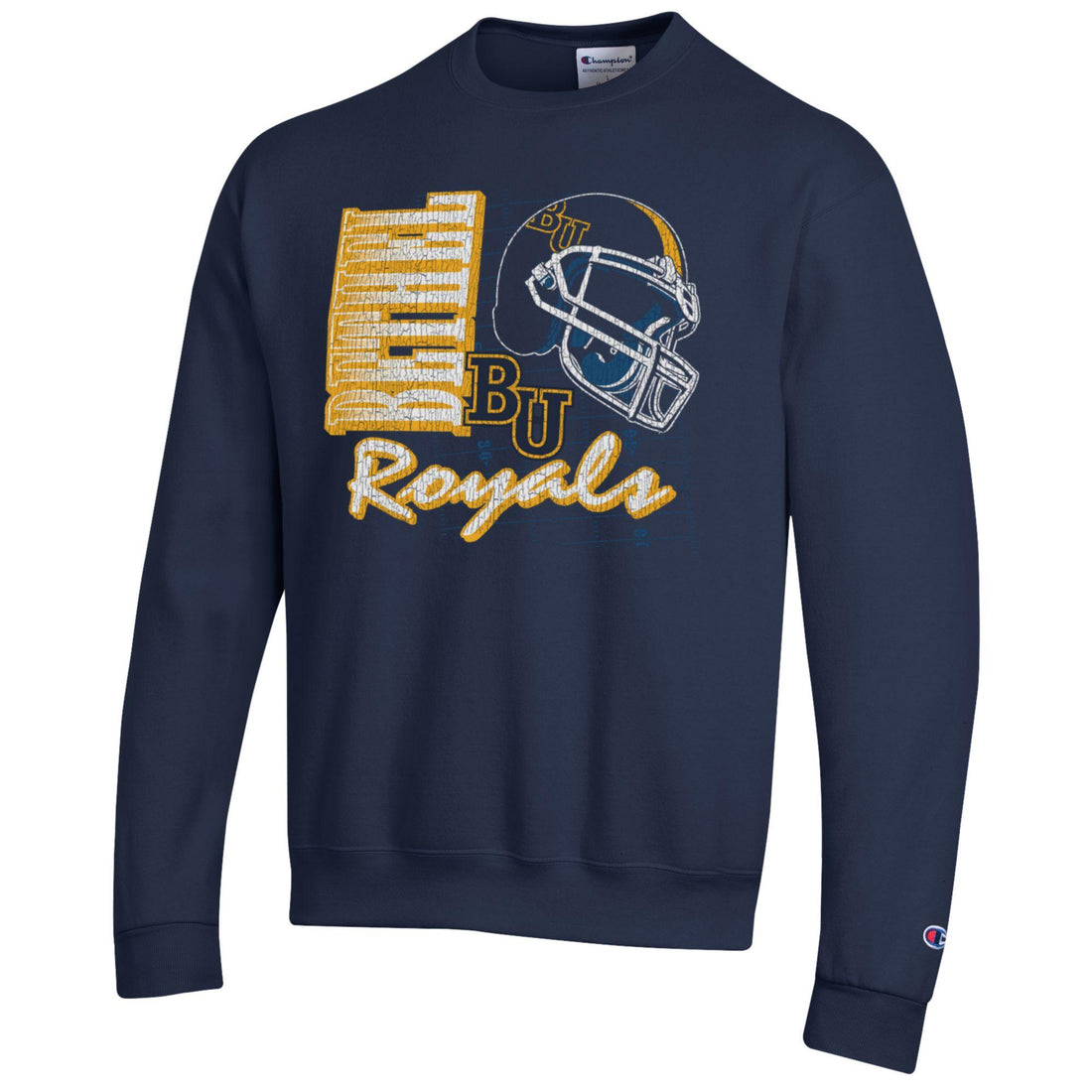 Retro Football Crew | Navy