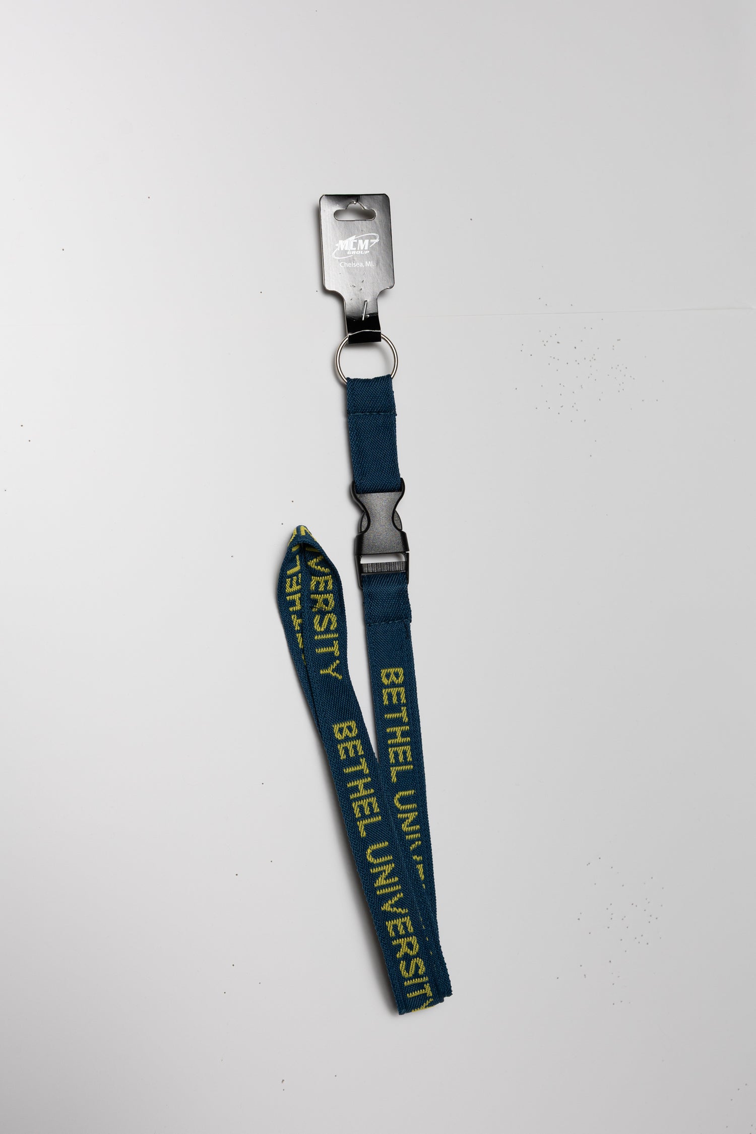 LANYARD NVY W GLD