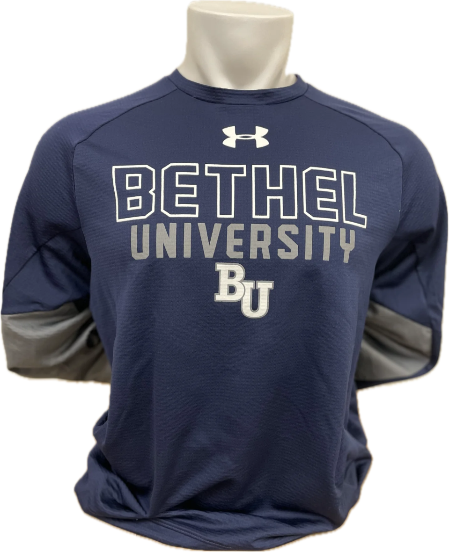 Under Armour L/S Coldgear Colorblock Active | Navy