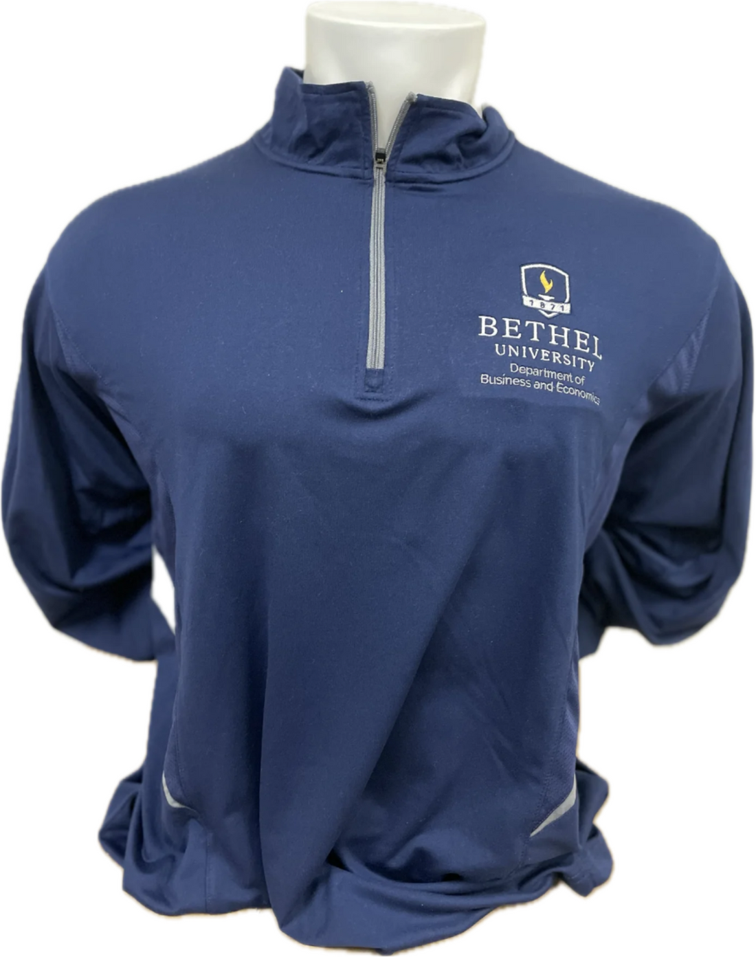 Holloway 1/4 Zip BU Dept Business/Economics | Navy